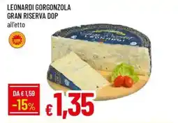 IperFamila Leonardi gorgonzola gran riserva DOP offerta