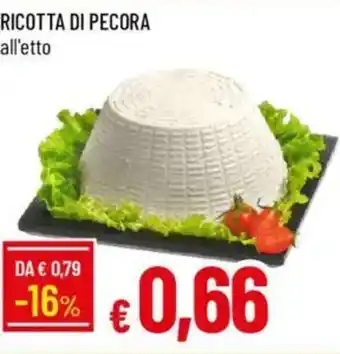 IperFamila Ricotta di pecora offerta