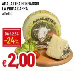 IperFamila Amalat tea formaggio la prima capra offerta