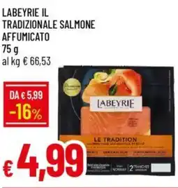 IperFamila Labeyrie il tradizionale salmone affumicato offerta