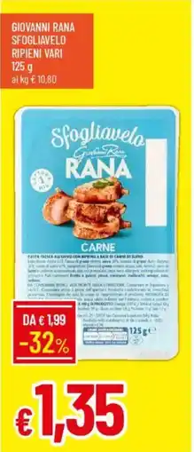 IperFamila Giovanni rana sfogliavelo offerta