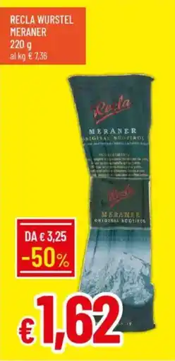 IperFamila Recla wurstel meraner offerta