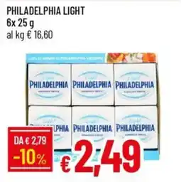 IperFamila Philadelphia light offerta