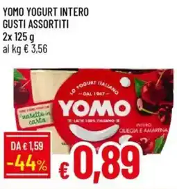 IperFamila Yomo yogurt intero offerta