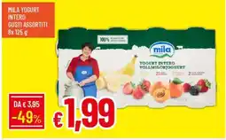 IperFamila Mila yogurt intero offerta