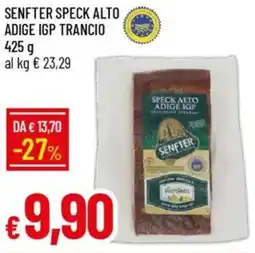 IperFamila Senfter speck alto adige igp trancio offerta