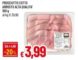 IperFamila Prosciutto cotto arrosto alta qualita' offerta