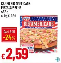 IperFamila Cameo big americans pizza supreme offerta