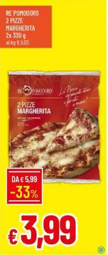 IperFamila Re pomodoro 2 pizze margherita offerta