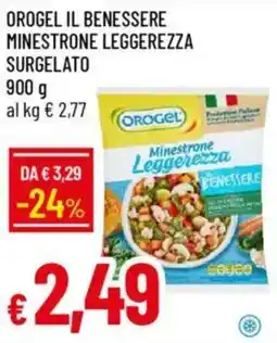 IperFamila Orogel il benessere minestrone leggerezza surgelato offerta