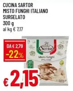 IperFamila Cucina sartor misto funghi italiano surgelato offerta