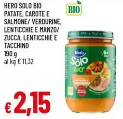 IperFamila Hero solo bio patate offerta