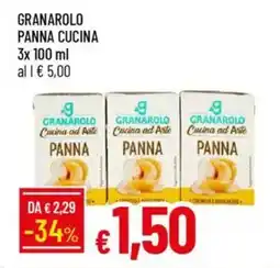 IperFamila Granarolo panna cucina offerta