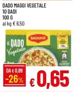 IperFamila Dado maggi vegetale 10 dadi offerta
