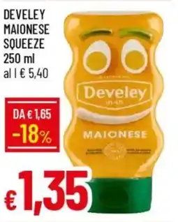 IperFamila Develey maionese squeeze offerta