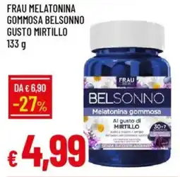 IperFamila Frau melatonina gommosa belsonno gusto mirtillo offerta