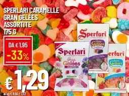 IperFamila Sperlari caramelle gran gelées offerta