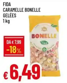 IperFamila Fida caramelle bonelle gelées offerta