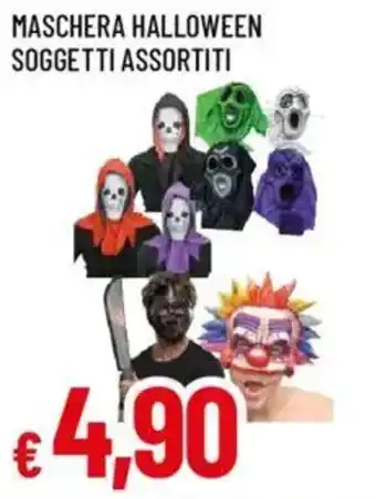 IperFamila Maschera halloween soggetti offerta