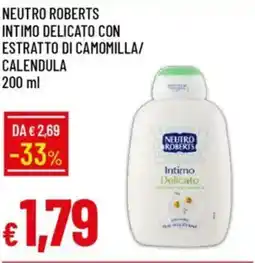 IperFamila Neutro roberts intimo delicato con estratto di camomilla/ calendula offerta