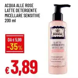 IperFamila Acqua alle rose latte detergente micellare sensitive offerta