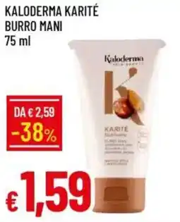 IperFamila Kaloderma karité burro mani offerta