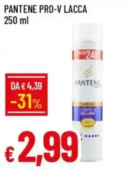 IperFamila Pantene pro-V lacca offerta