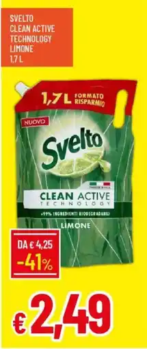 IperFamila Svelto clean active technology limone offerta