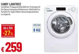 IperFamila CANDY Lavatrice offerta