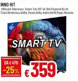 IperFamila INNO HIT Ih65uwb Televisore Smart Tvtv 65" offerta