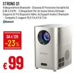 IperFamila STRONG Q1 Videoproiettore Bluetooth offerta