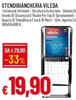 IperFamila Stendibiancheria VILEDA offerta