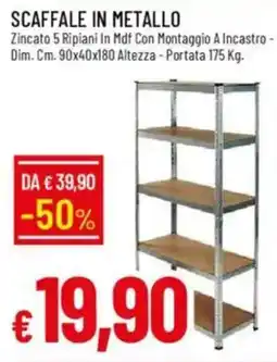 IperFamila Scaffale in metallo offerta