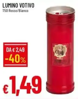 IperFamila Lumino votivo offerta