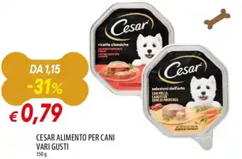 Cesar alimento per cani