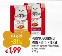 Galassia PURINA GOURMET mon petit intense offerta