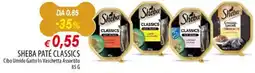 Galassia Sheba paté classics cibo umido gatto in vaschetta offerta