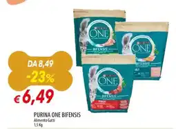 Galassia PURINA ONE BIFENSIS Alimento Gatti offerta