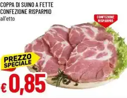 Galassia Coppa di suino a fette confezione risparmio offerta