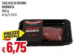 Galassia Tagliata di bovino marinata offerta