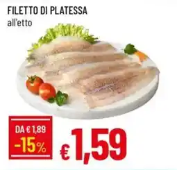 Galassia Filetto di platessa offerta
