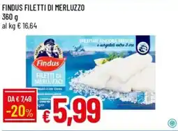Galassia Findus filetti di merluzzo offerta