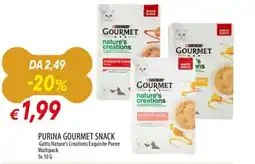 Galassia PURINA GOURMET snack gatto offerta
