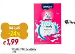 Galassia Vitakraft milky melody offerta
