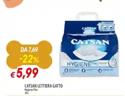 Galassia Catsan lettiera gatto offerta