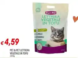Galassia Pet & pet lettiera vegetale in tofu offerta