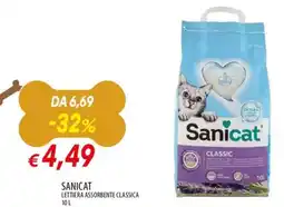 Galassia Sanicat lettiera assorbente classica offerta