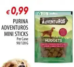 Galassia Purina adventuros mini sticks offerta