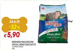 Galassia Morando migliorcane special menù crocchette offerta