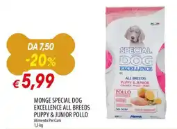 Galassia Monge special dog excellence all breeds puppy & junior pollo offerta